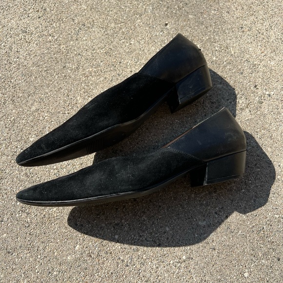 Naturalizer suede/leather pointed toe flats size 9.5 - Picture 4 of 6